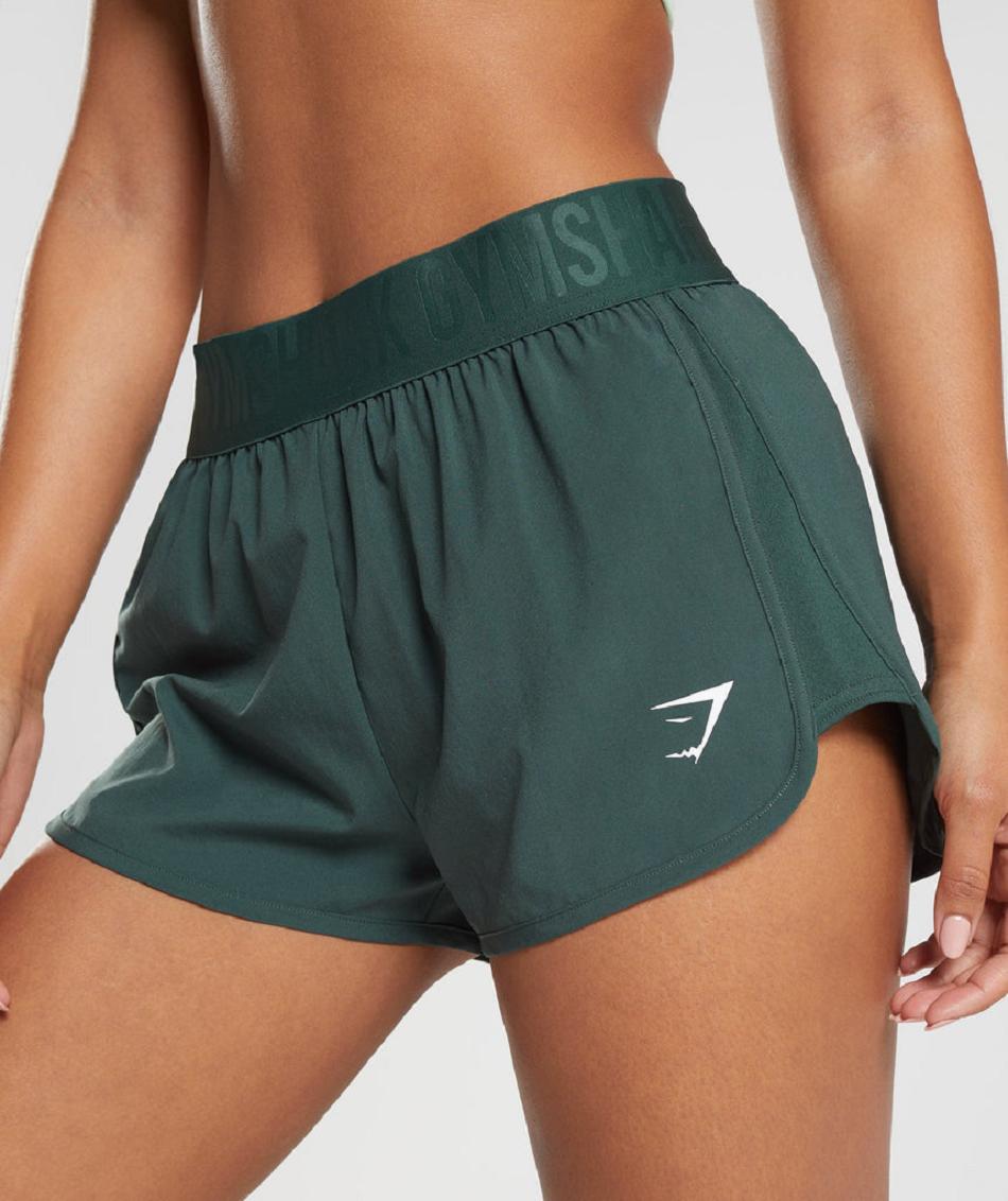 Pantalones Cortos Gymshark Entrenamiento Loose Fit Mujer Obsidian | CO 2657QMA